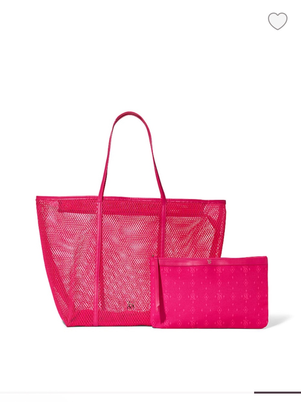 Victoria’s Secret Mesh Tote with Pouch